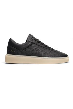 Black leather sneakers LOW BRAND | L1SFW25265254D001